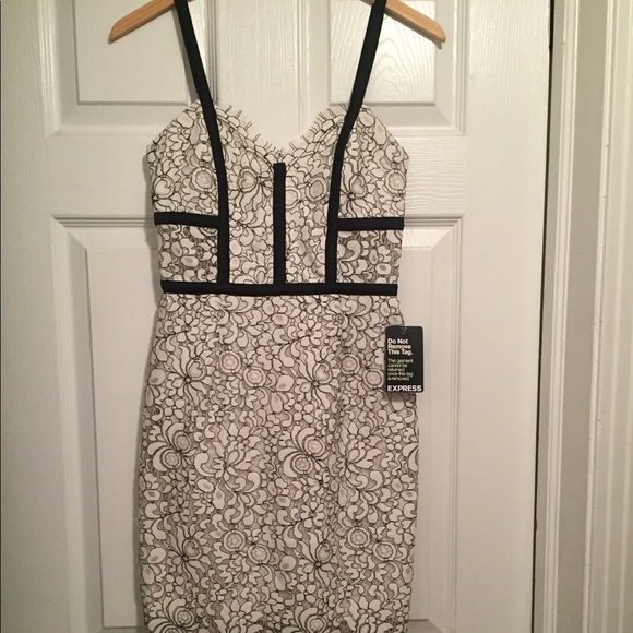 Express Dresses & Skirts - Express Lace Midi Dress